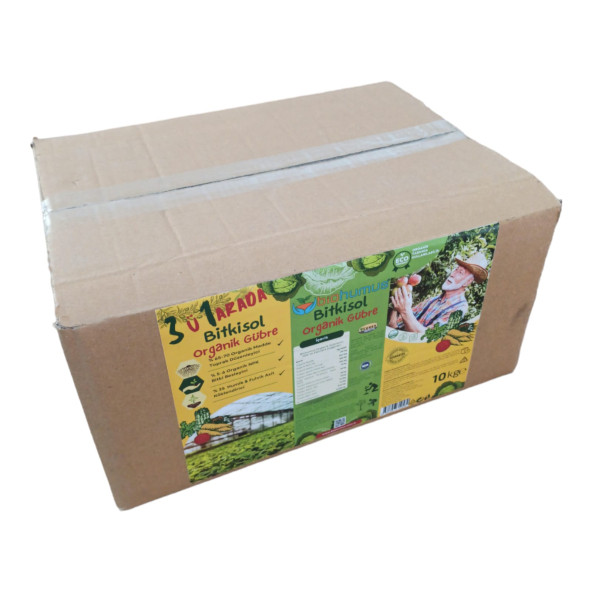 3 ü 1 ARADA, Biohumus Organik gübre, Kök geliştirici, toprak düzenleyici, bitki besleyici (10, Kilogram) - 2