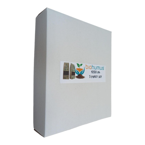 Organik Bitki besin Gübresi Biohumus Termisol Humic 1250 ML 3 Adet Set