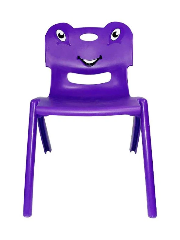 3K Mor Çocuk Sandalyesi 3 Adet