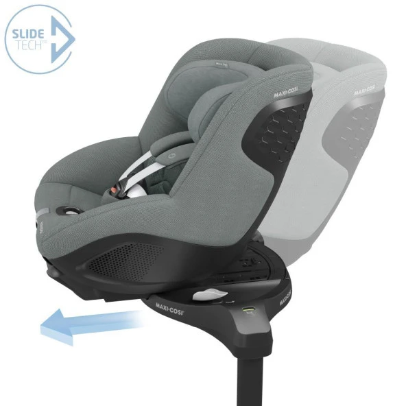 Maxi-Cosi Mica 360 Pro I-Size SlideTech Kızaklı İsofix'li Dönebilir Yatabilir 0-18 Kg Bebek Oto Koltuğu Authentic Grey