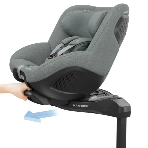 Maxi-Cosi Mica 360 Pro I-Size SlideTech Kızaklı İsofix'li Dönebilir Yatabilir 0-18 Kg Bebek Oto Koltuğu Authentic Grey - 2