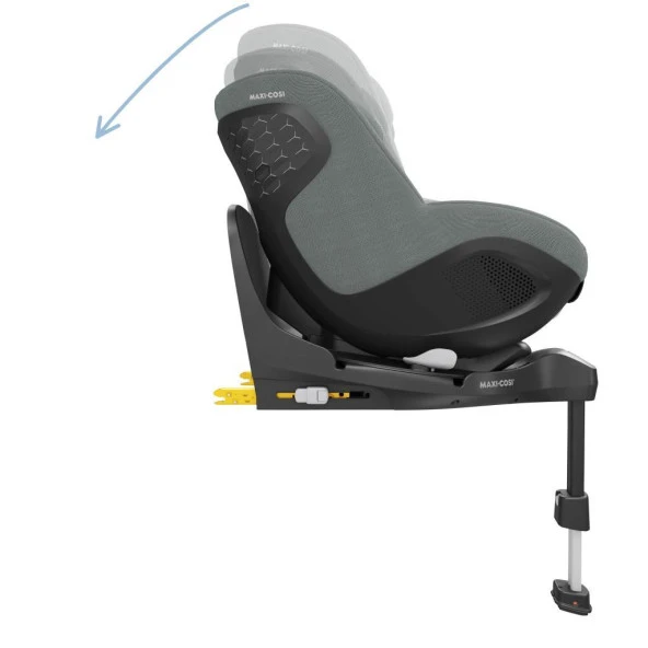 Maxi-Cosi Mica 360 Pro I-Size SlideTech Kızaklı İsofix'li Dönebilir Yatabilir 0-18 Kg Bebek Oto Koltuğu Authentic Grey - 5