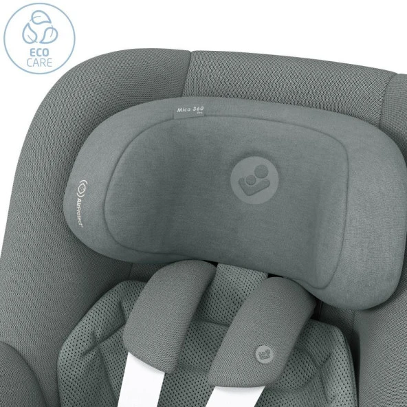 Maxi-Cosi Mica 360 Pro I-Size SlideTech Kızaklı İsofix'li Dönebilir Yatabilir 0-18 Kg Bebek Oto Koltuğu Authentic Grey - 11