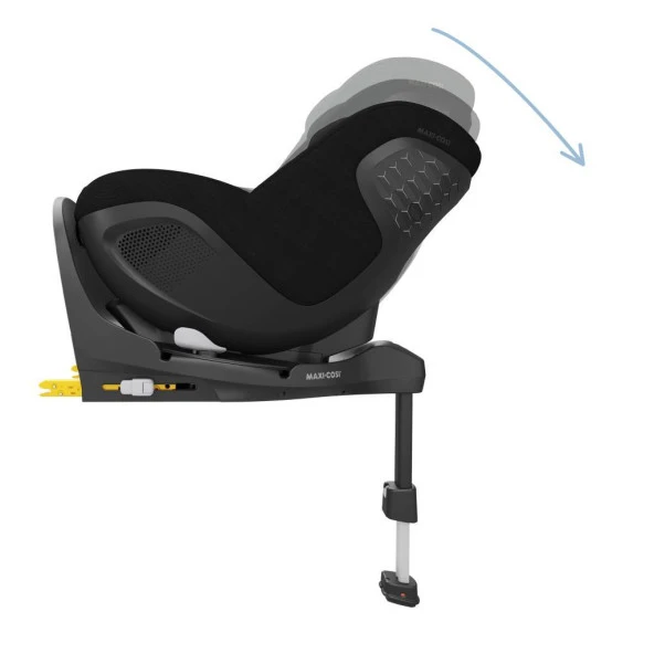Maxi-Cosi Mica 360 Pro I-Size SlideTech Kızaklı İsofix'li Dönebilir Yatabilir 0-18 Kg Bebek Oto Koltuğu Authentic Black - 6