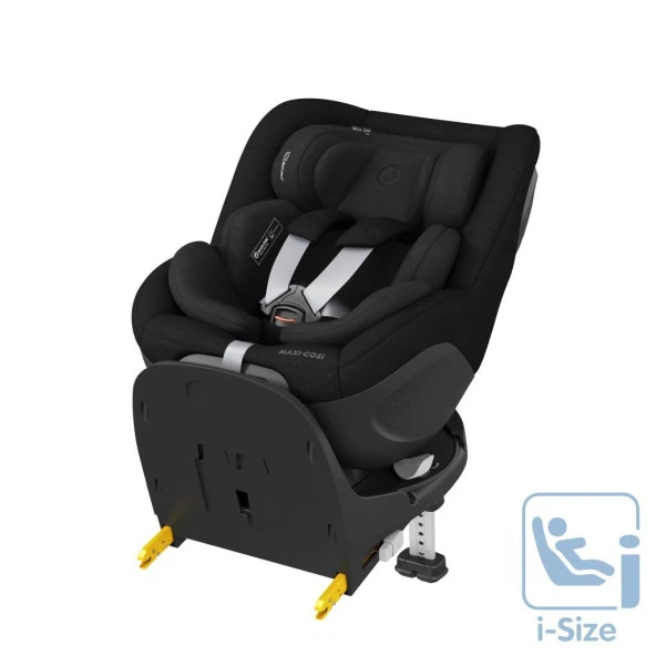 Maxi-Cosi Mica 360 Pro I-Size SlideTech Kızaklı İsofix'li Dönebilir Yatabilir 0-18 Kg Bebek Oto Koltuğu Authentic Black - 10