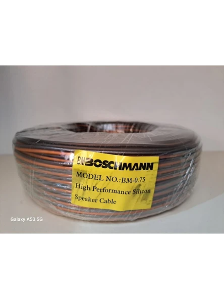 Boschmann Bm-0.75 Hoparlör Ses Kablosu