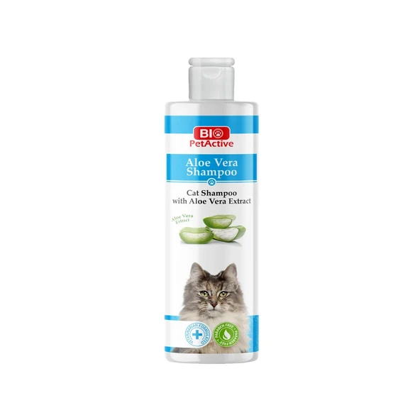 Biopetactive Aloe Vera Kedi Şampuanı 400ml Skt:05/2027 ürün görseli