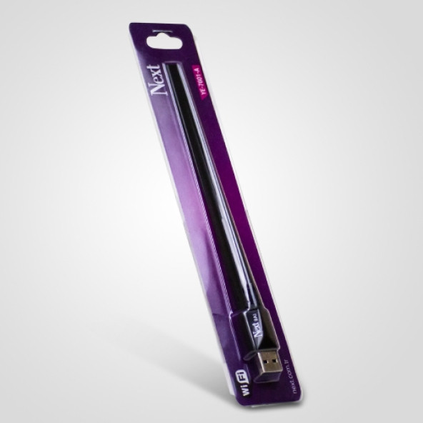Next Wi-Fi Anten USB Uydulara Uyumlu YE-7601-A Wireless Adaptör - 2