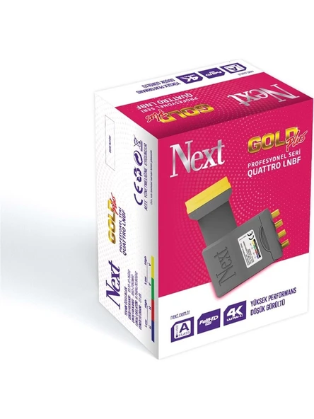 Next Gold Plus Quattro Santral Multiswitch Lnb 140044