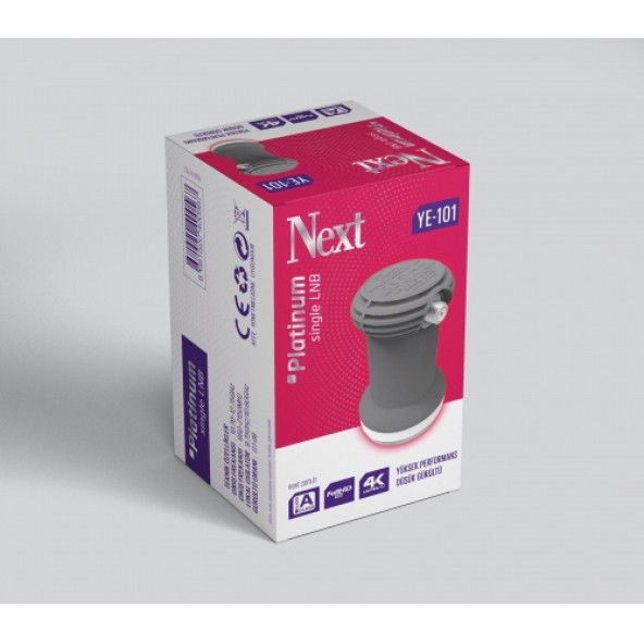 Next Lnb Tekli Platınıum 0.1db 3D 4K Next YE-101