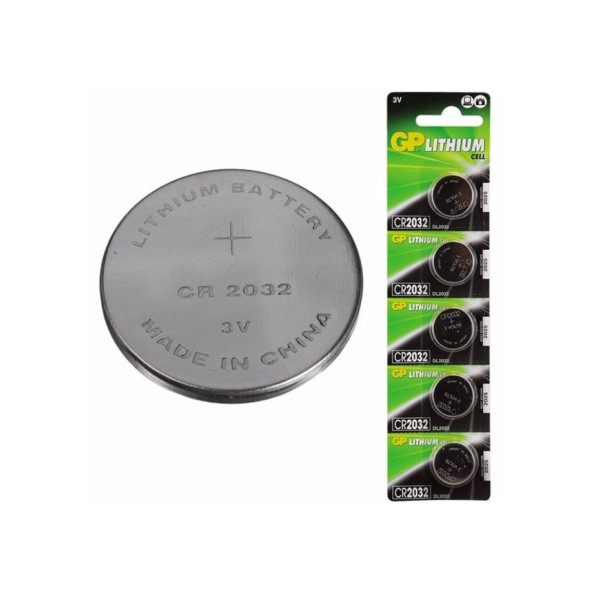 GP CR2032 3V Lityum Düğme Pil  Pili