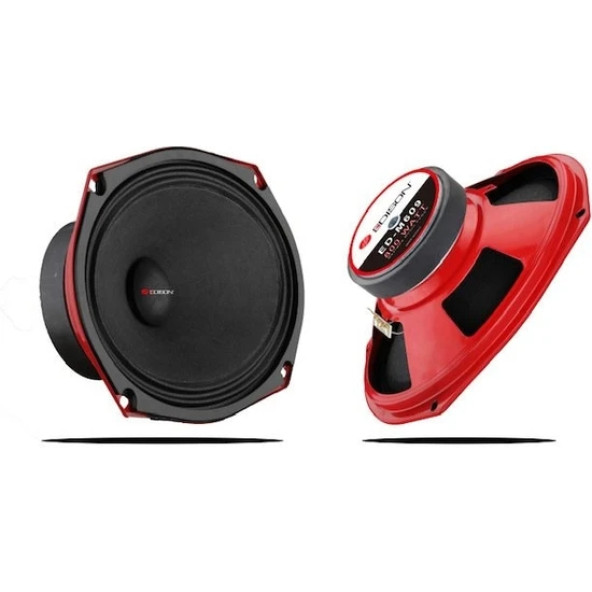 Edison ED-M609 800 Watt 6x9" Oval 89 Db 1.3" Vc 120 Rms Midrange