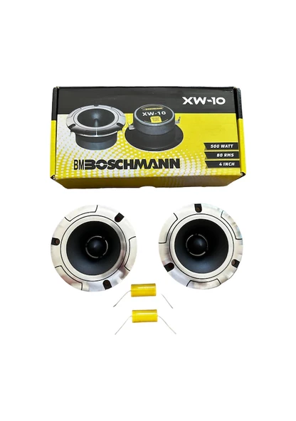 BOSCHMANN XW10 Yeni Seri 10CM 550W 90RMS Tweeter