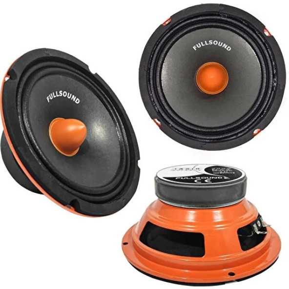 Fullsound Oto Mıdrange 16 cm 200 W 2 Adet / 1421R