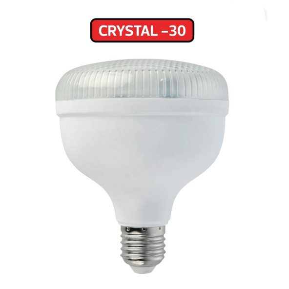 Horoz Crystal 30 30W Kristal Beyaz LED Ampul