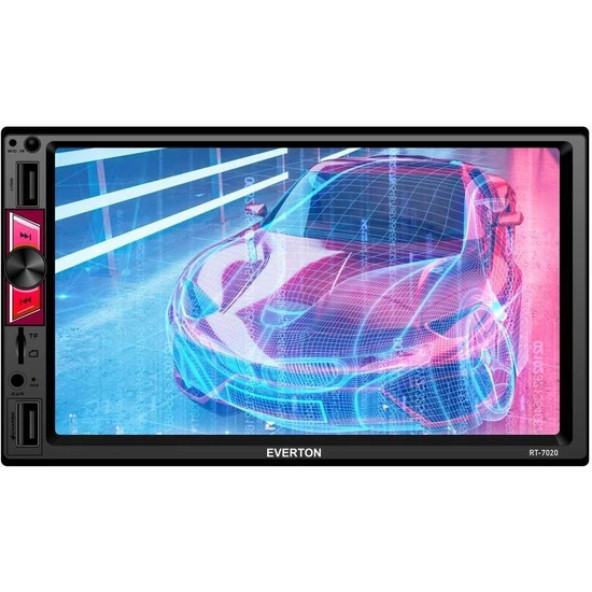 Everton RT-7020 Mp5-Mp4-Mp3-Dıvx-Usb-Sd Cart Bluetooth Ios 7"hd Ekran 75WX4