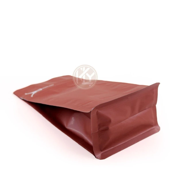 Bordo Flat Bottom Kilitli Buradan Açınız Torba 11x21+4 Cm 250 Gr 1000 Adet - Resim 2