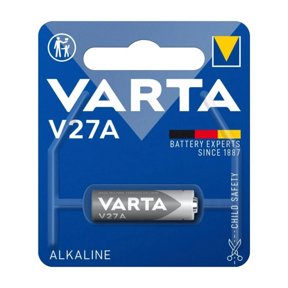 Varta V27A Alkalin Pil 12 V 1 Adet