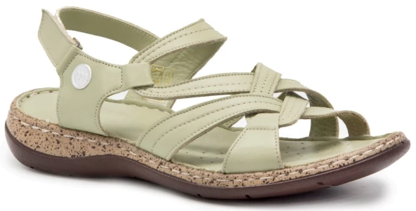 Mammamia D24ys 1005 Yeşil Bayan Ayakkabı Terlik-Sandalet