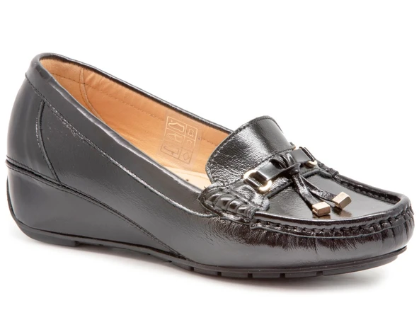 Gedikpaşalı Bty 24Y 06 Siyah Rugan Bayan Ayakkabı Kadın Casual ürün görseli