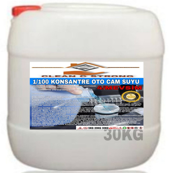 OTO CAM SUYU ULTRA KONSANTRE ÜRÜN 30KG