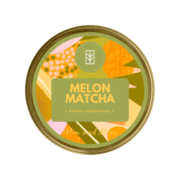 Mim and More Melon Matcha Kavunlu Matcha 25 Gr