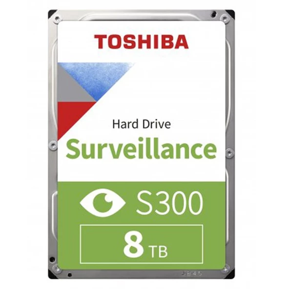 Toshiba S300 Pro 8TB 7200Rpm 256MB - HDWT380UZSVA - 2