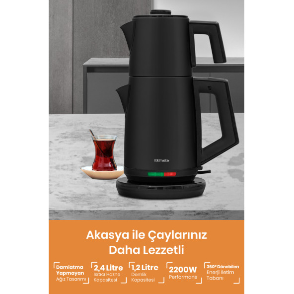GOLDMASTER TrendHome 35 Parça Airfryer Sıcak Hava Fritöz Avantajlı Elektronik Evlilik Paketi Mutfak Çeyiz Seti - 6