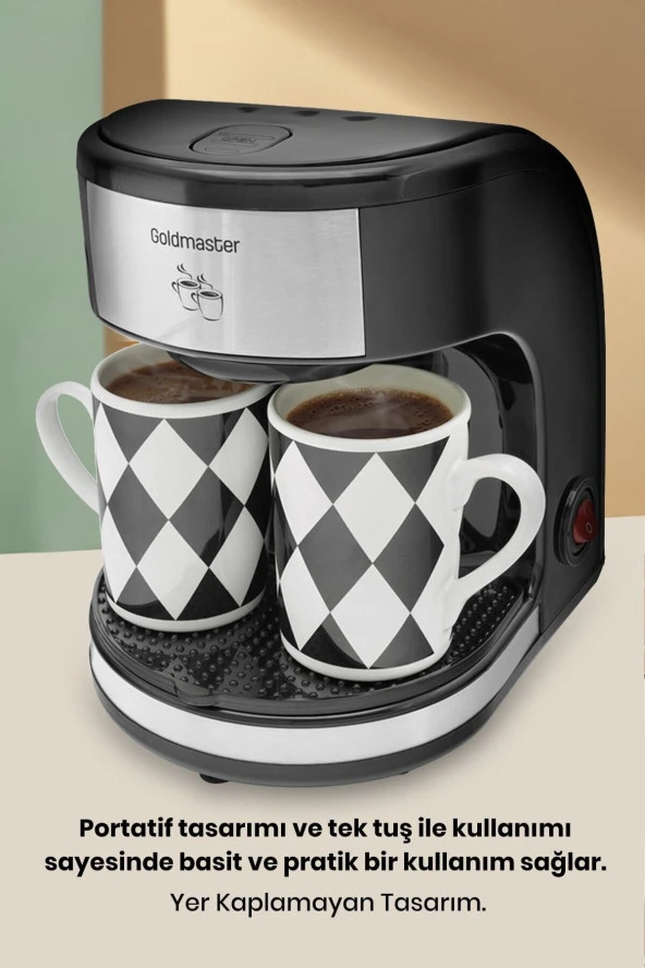GOLDMASTER Pc-3202 Procoffee Filtre Kahve Makinesi