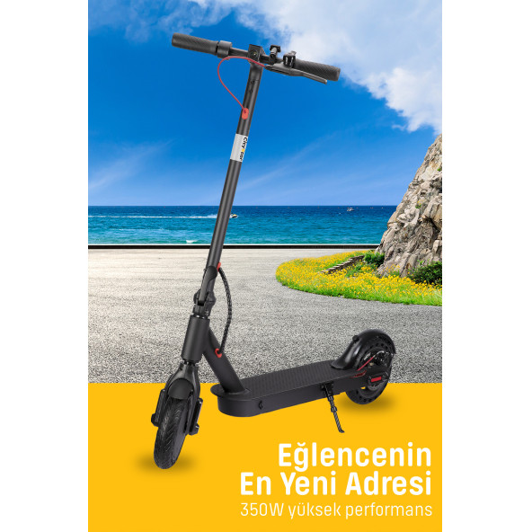 CityStar Yeni Nesil Güçlü Fırçasız Motor Elektrikli Scooter - 6