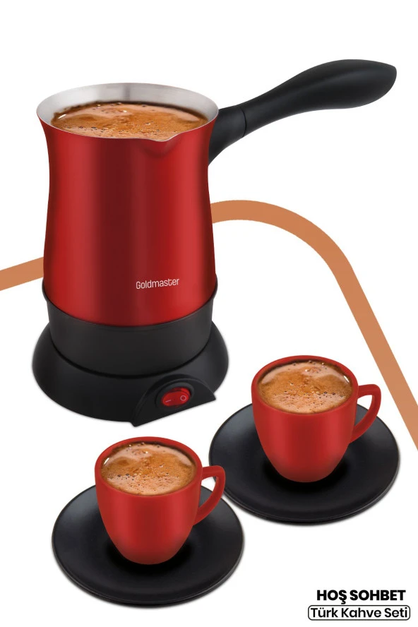 GOLDMASTER Gm-7384 Hoş Sohbet Türk Kahve Seti