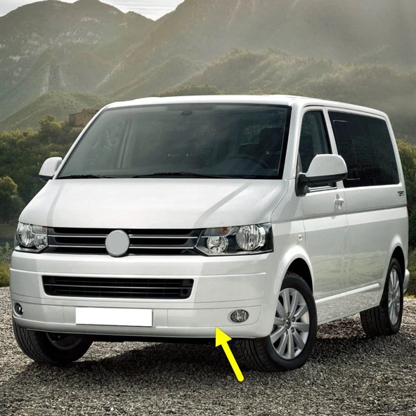 VW Caravelle T6 2010-2015 Ön Tampon Sol Sis Farı Kapağı 7E5807489D