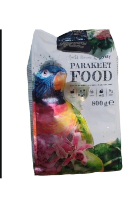 NATURE PLAN Parakeet FOOD meyve aromalı ve ballı pareket