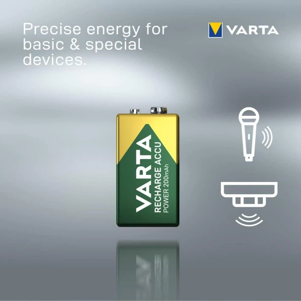 Varta 9V 200 Mah Şarj Edilebilir Pil - 3