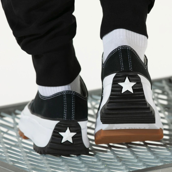 Converse Run Star Hike Platform Kısa Unisex Siyah Sneaker Spor Ayakkabı 168816C - 7