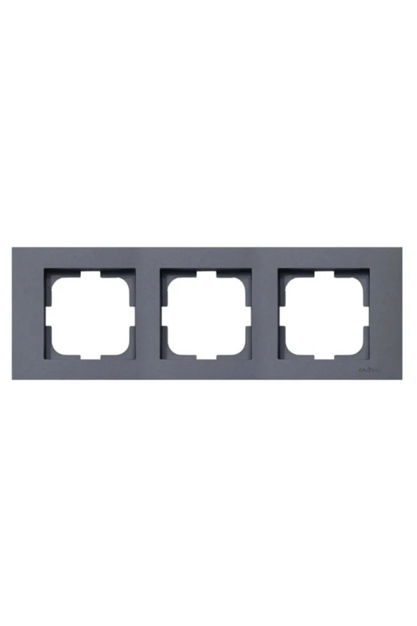 Ovivo - Grano Üçlü Yatay Çerçeve (Füme) 400-120000-227