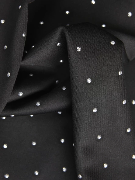 JJXX Bayan Boyunlu Siyah Renk Parti Elbisesi 12246645 - Resim 8