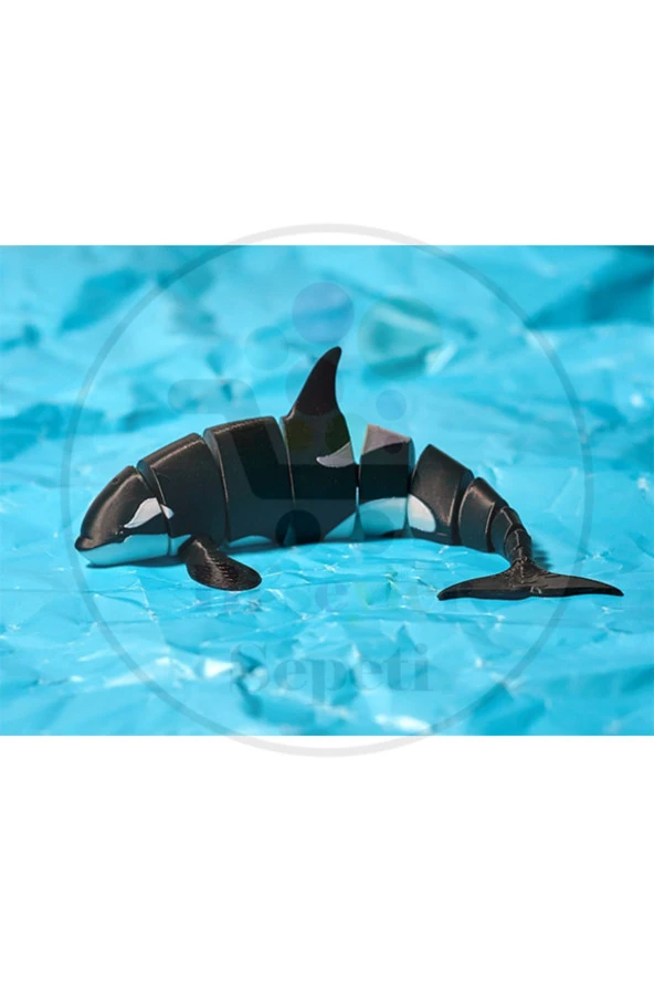 Orca Hareketli Figür Katil Balina 20 CM (DEV BOY)