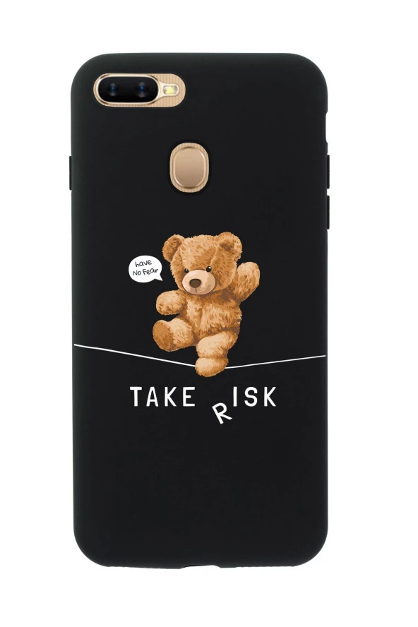Oppo AX7 Take Risk Premium Silikonlu Telefon Kılıfı ürün görseli