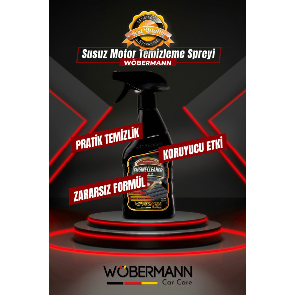 Wöbermann Susuz Motor Temizleme Engine Cleaner Clean Spreyi 400 Ml. - 2