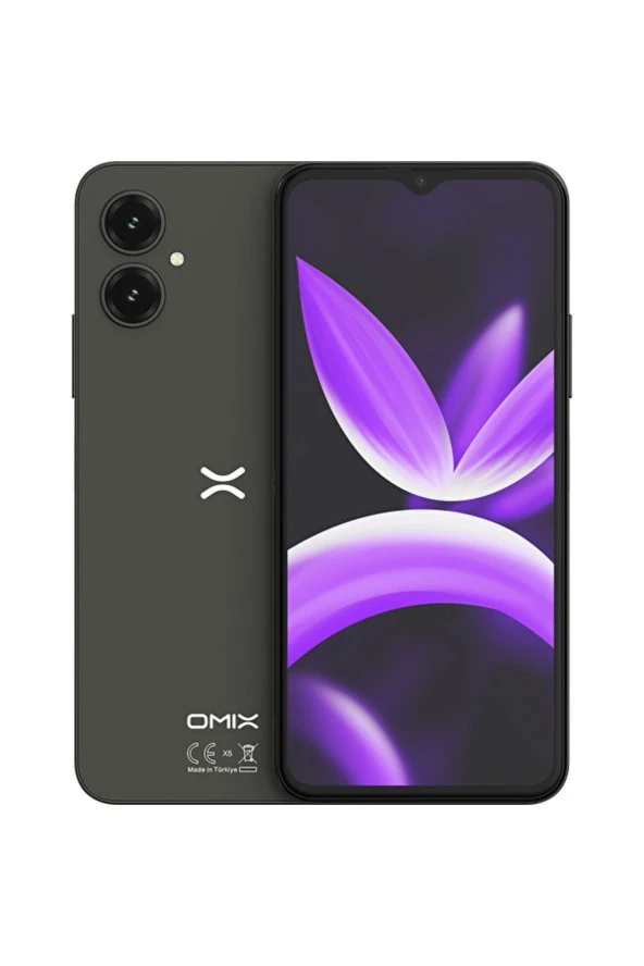 Omix X5 12GB (6+6) Ram / 128GB Grafit Cep Telefonu