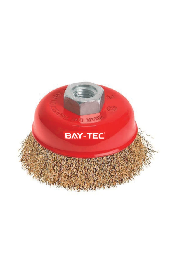 BAY-TEC SAÇAKLI  ÇANAK  FIRÇA   65mm