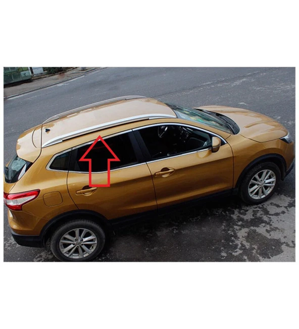 QASHQAİ ORGİNAL OEM ARACA ÖZEL TAVAN ÇİTASI 2014 2015 2016 2017 2018 2019 2020 2021 ürün görseli 1