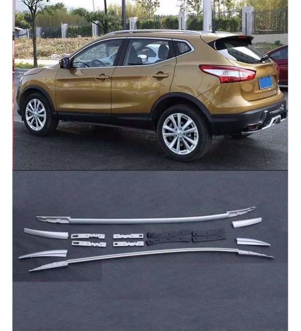 QASHQAİ ORGİNAL OEM ARACA ÖZEL TAVAN ÇİTASI 2014 2015 2016 2017 2018 2019 2020 2021 - Resim 3