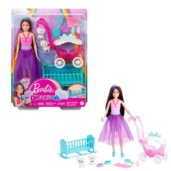 Barbie Dreamtopia Bebek ve Aksesuarları HLC29