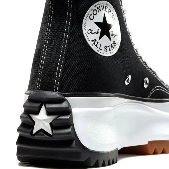 Converse Run Star Hike Platform Unisex Siyah Sneaker Spor Ayakkabı 166800C - 6