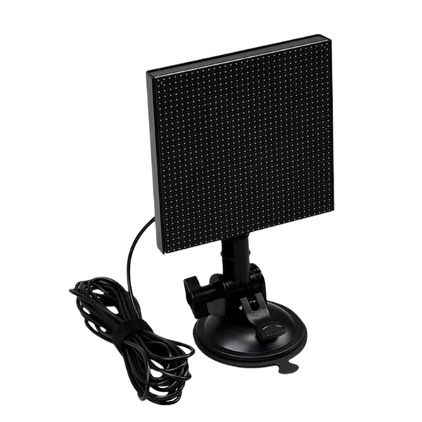 Powermaster PM-24068 Ledli Araç Arka Cam İfade Ekran Paneli Oto Ledli Dijital Ekran Cep Telefonundan Kontrollü - 3