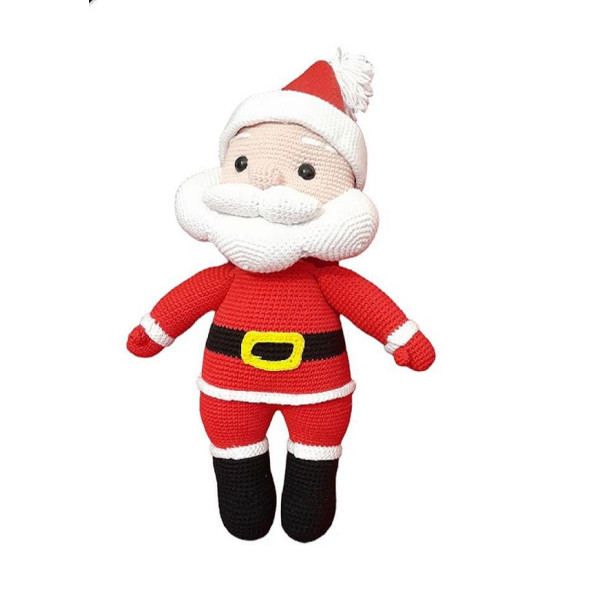 Çocuklar İçin Amigurumi Noel Baba Oyuncak