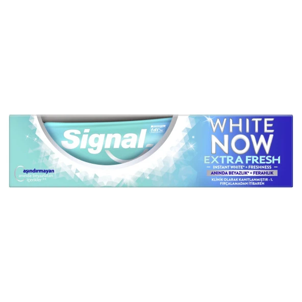 Signal Diş Macun Whıte Now Extra Fresh75 Ml Aşındırmadan Anında Beyazlık - 2