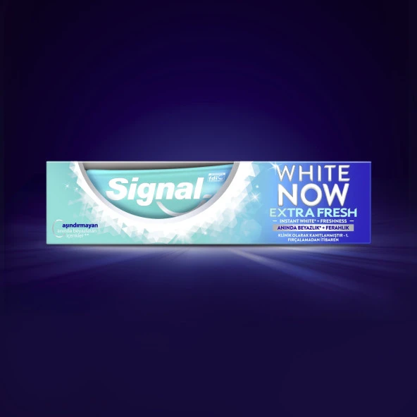 Signal Diş Macun Whıte Now Extra Fresh75 Ml Aşındırmadan Anında Beyazlık - 5